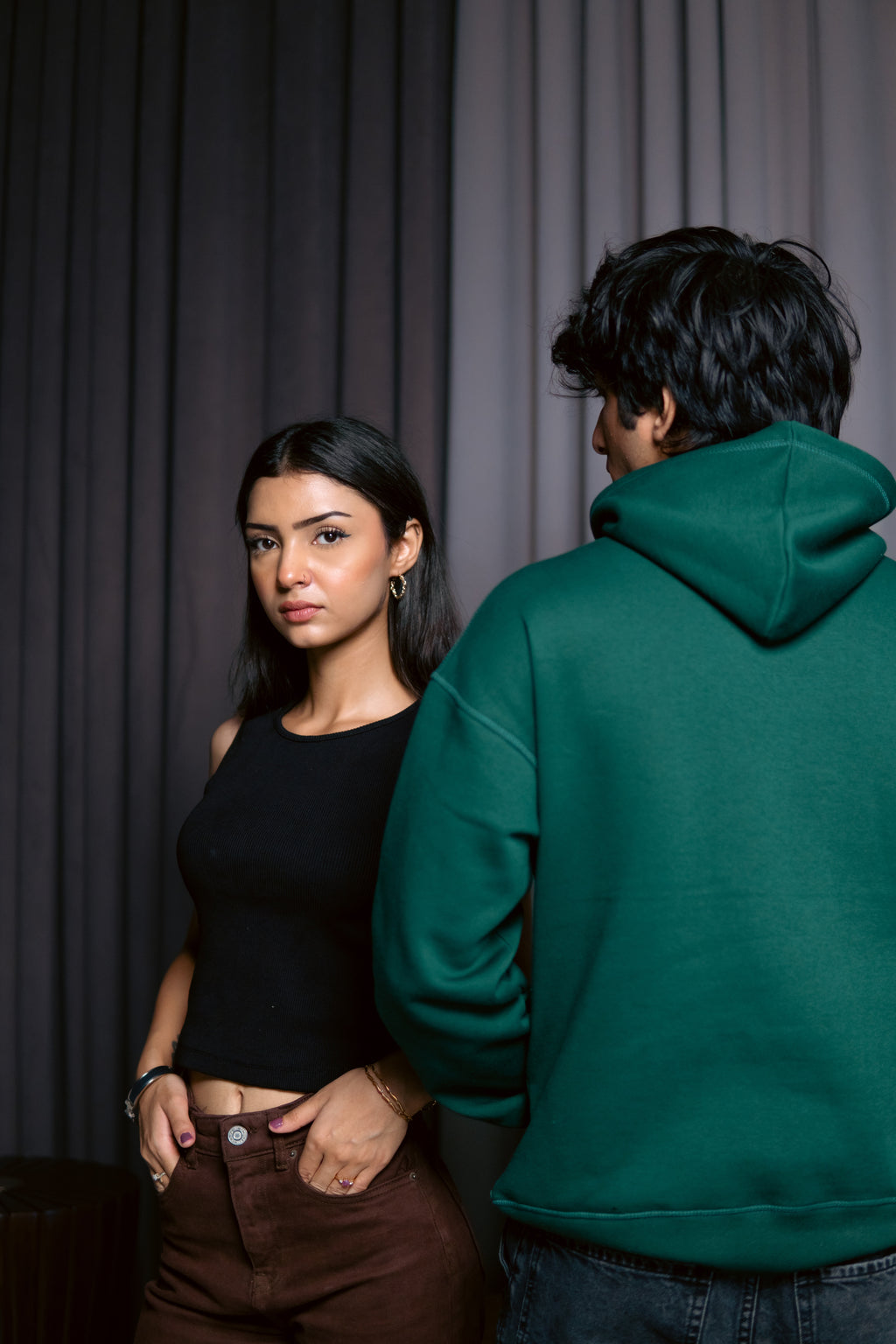 Ribbed Tank Top - Black