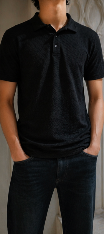 Polo shirt - Black